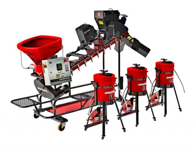 MTS 120 Celebration Spray System Alongada - GRAZMEC